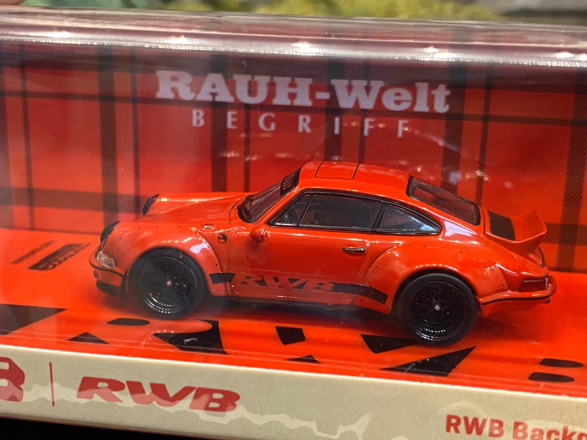 Skala 1/64 Porsche RWB backdate Hobby64 fr TARMAC Works