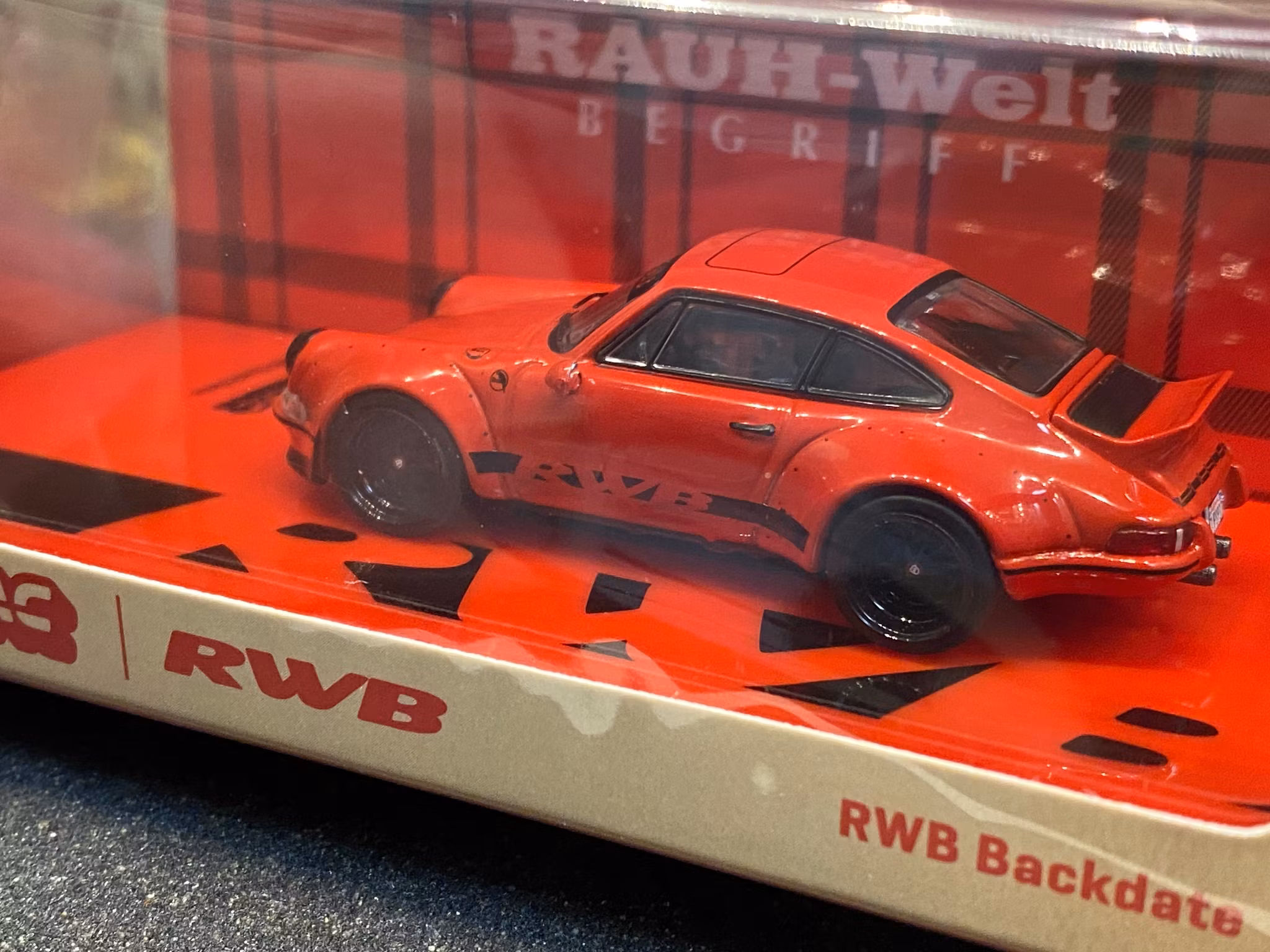 Skala 1/64 Porsche RWB backdate Hobby64 fr TARMAC Works