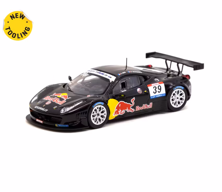 Skala 1/64 Ferrari 458 Italia GT3 2011 - GT Tour 11' fr TARMAC works & IXO
