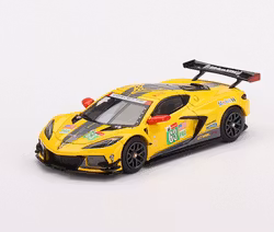 Skala 1/64 Chevrolet Corvette C8.R #63 21 Le Mans 24 Hrs GTE PRO 2nd Pl fr MINI GT