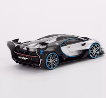 Skala 1/64  Bugatti Vision Gran Turismo, Silver fr MINI GT