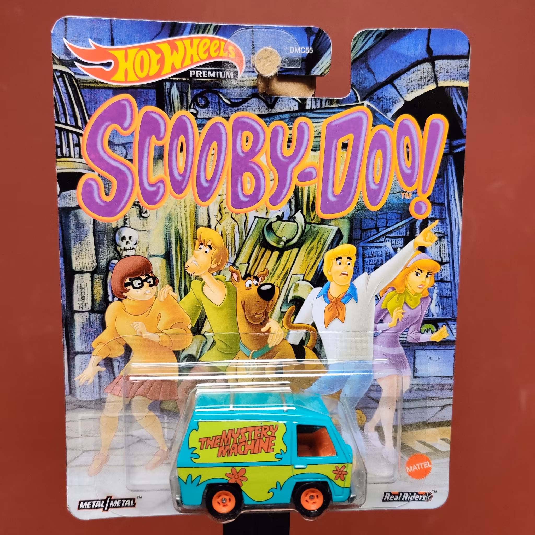 Skala 1/64 Hot Wheels Premium, The Mystery Machine, SCOOBY-DOO!