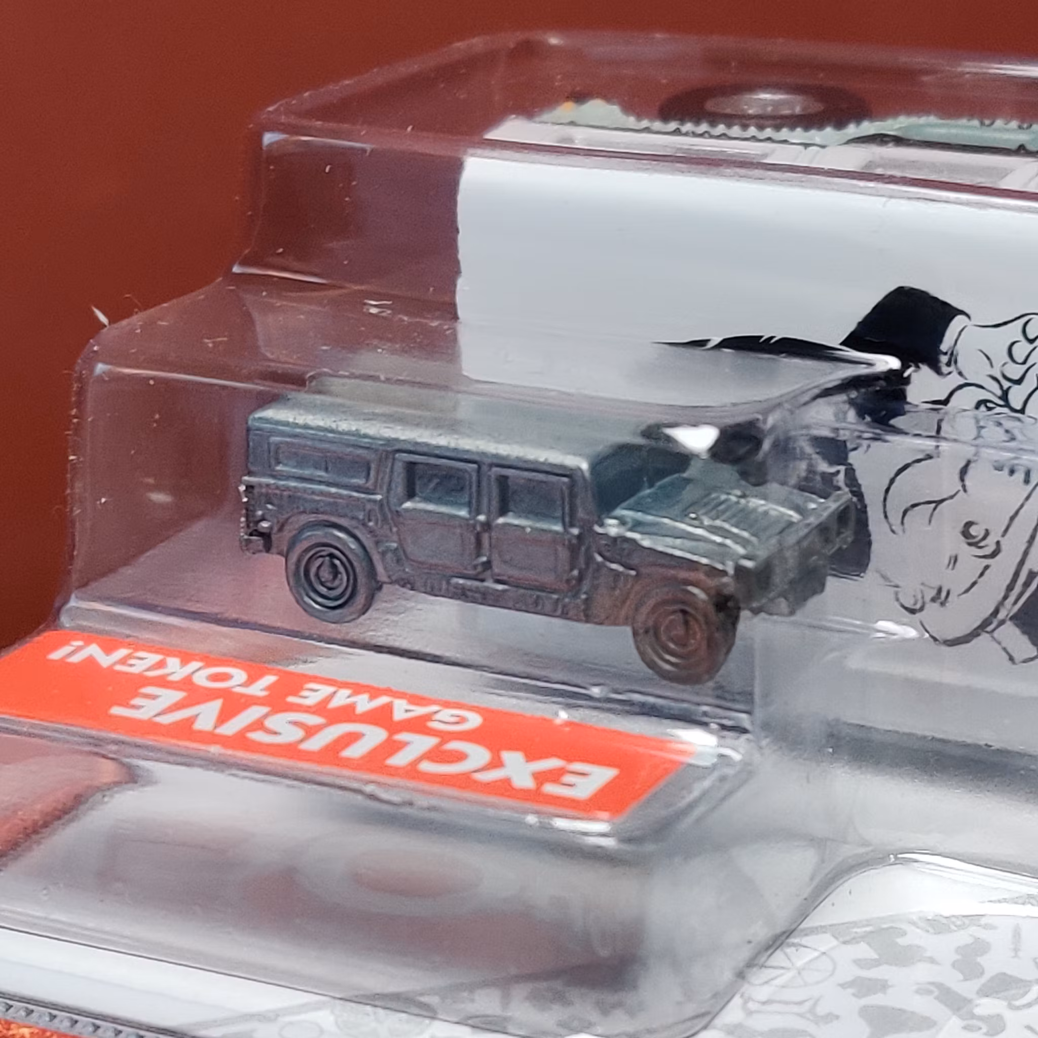 Skala 1/64 - Hummer H1 2004 "MONOPOLY - POP Culture" från Johnny Lightning