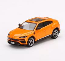 Skala 1/64  Lamborghini Urus, Arancio Borealis fr MINI GT
