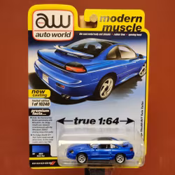 Skala 1/64 Dodge Stealth R/T 91 ' fr AUTO WORLD Lim.Ed. Rel.5 Ver B