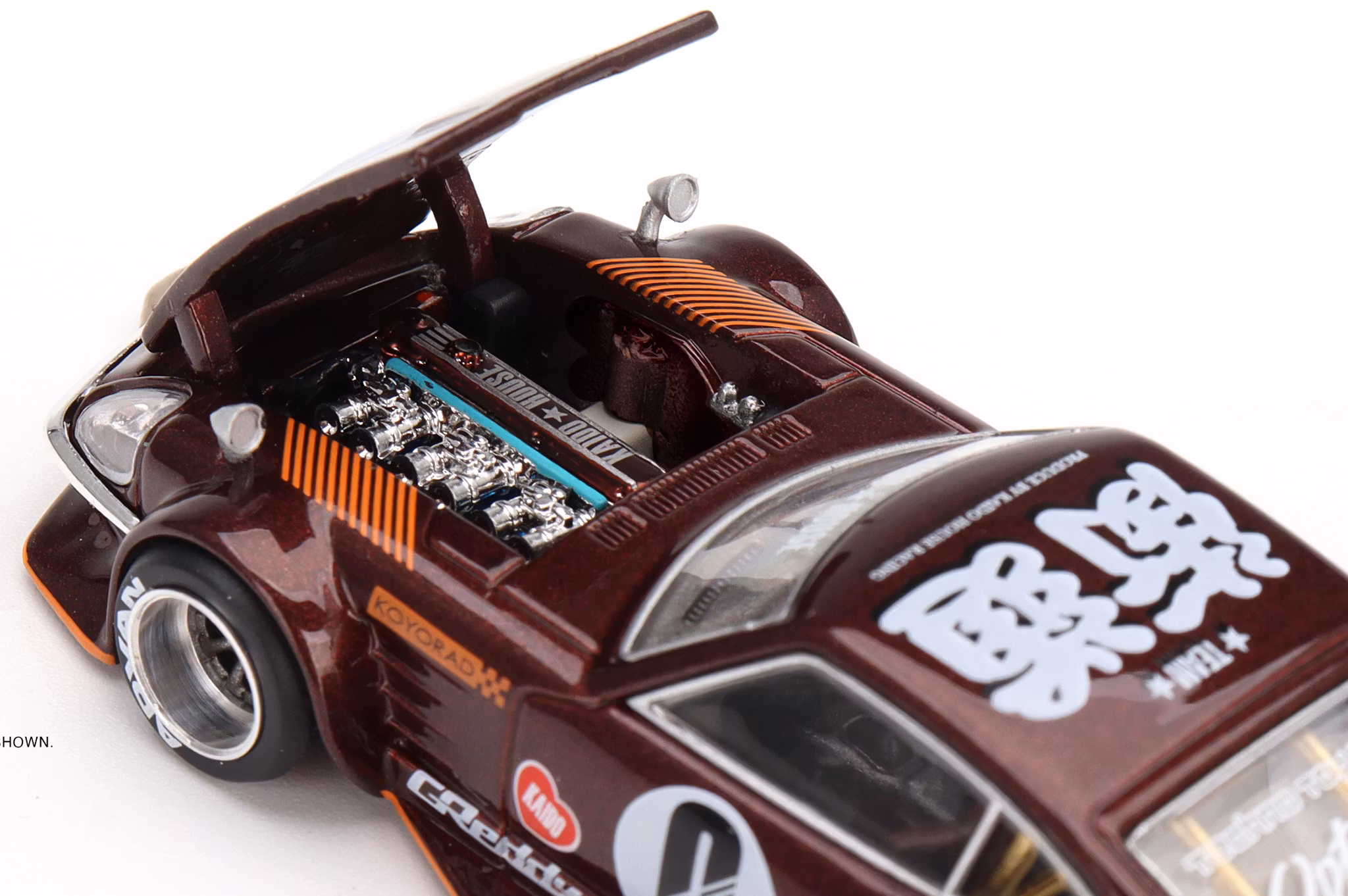 Skala 1/64 - Datsun KAIDO Fairlady Z, Dark Red (KHMG023) KAIDO fr MINI GT