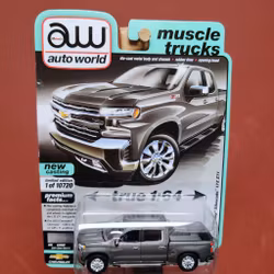 Skala 1/64 Chevy Silverado LTZ Z71 2019' fr AUTO WORLD Lim. Ed. Rel. 5 Ver A