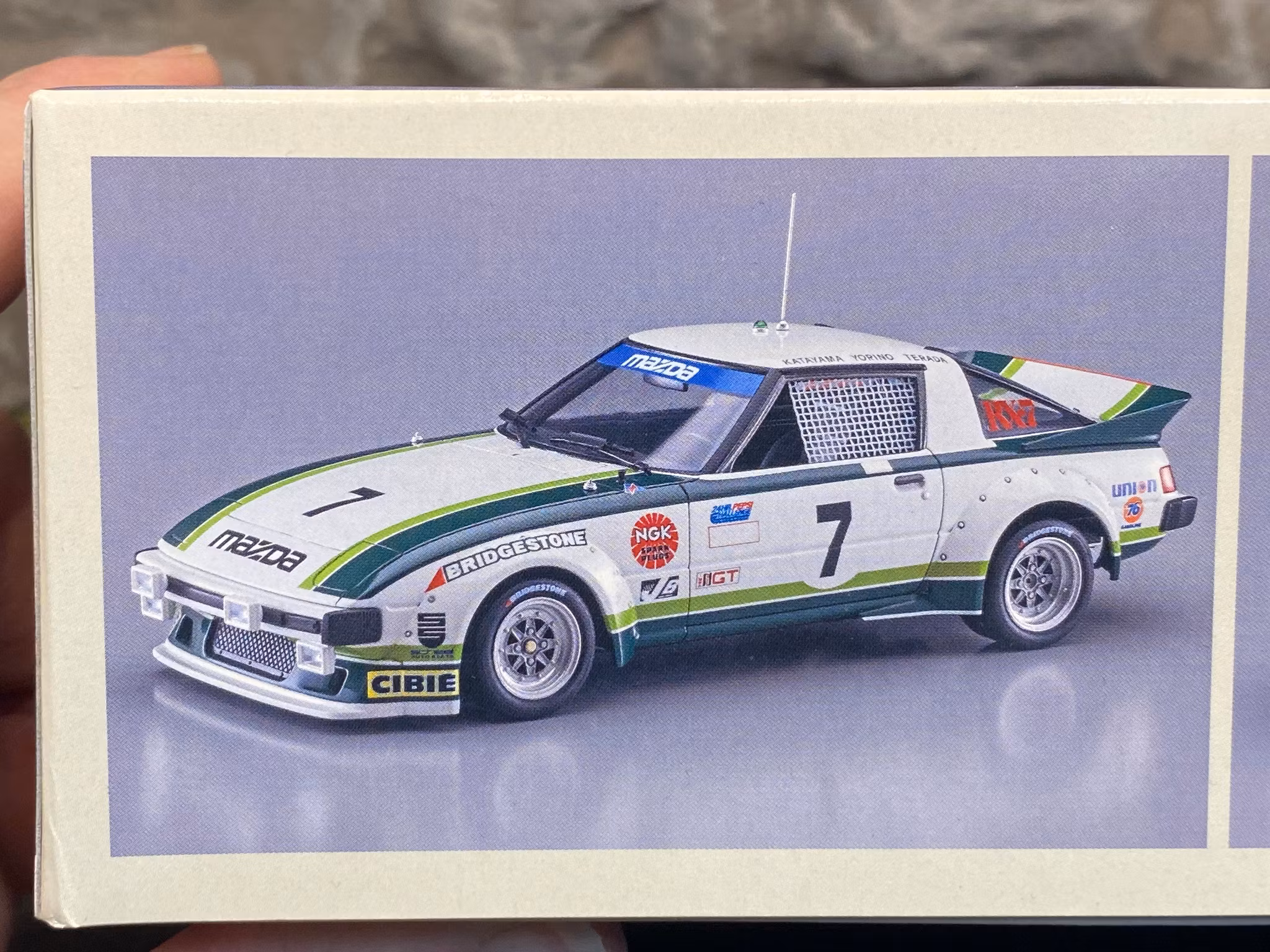 Skala 1/24 Mazda Savanna RX-7 (SA22C) 79' Daytona GTU Class Winner fr Hasegawa