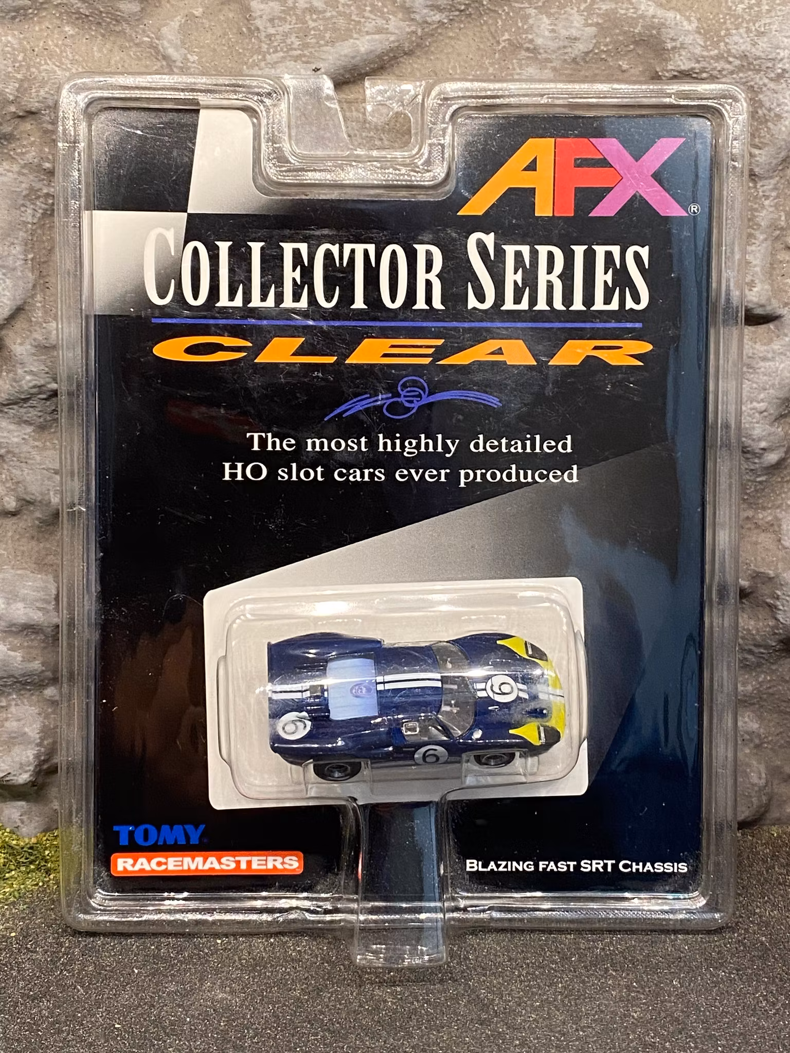 Skala 1/64 Bil för Bilbana, Ford GT40 MkII, Dark blue, Collector Series fr AFX