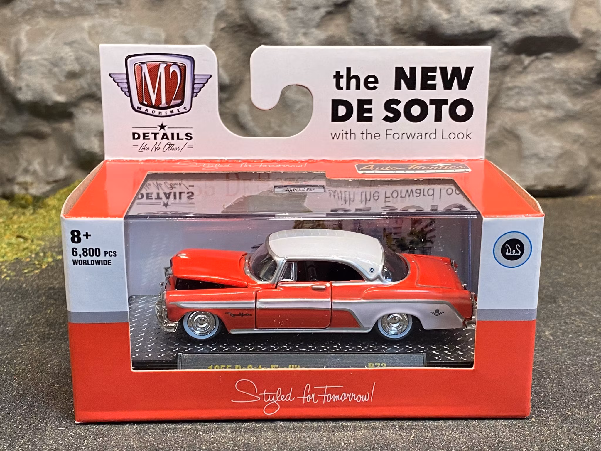 Skala 1/64 1955 Mercury DeSoto Fireflite fr M2