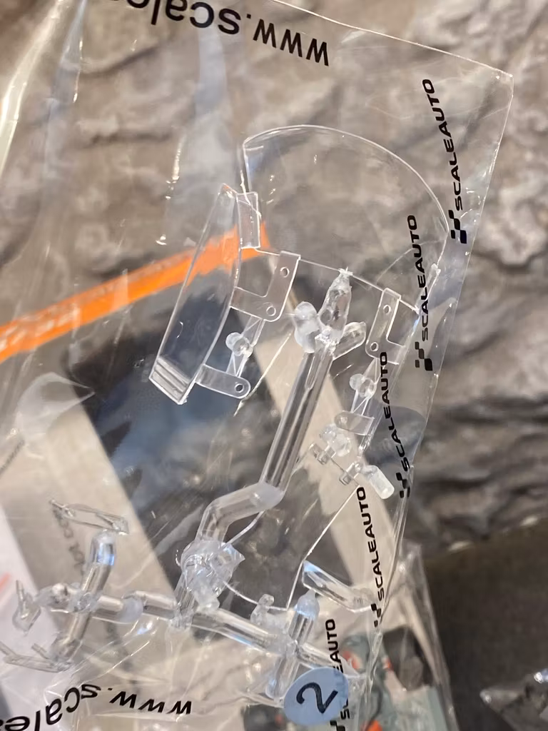 Skala 1/32 Scaleauto Byggsats av Analog Bil t Bilbana: AUDI LMS GT3 ADAC GT, kit with decals.