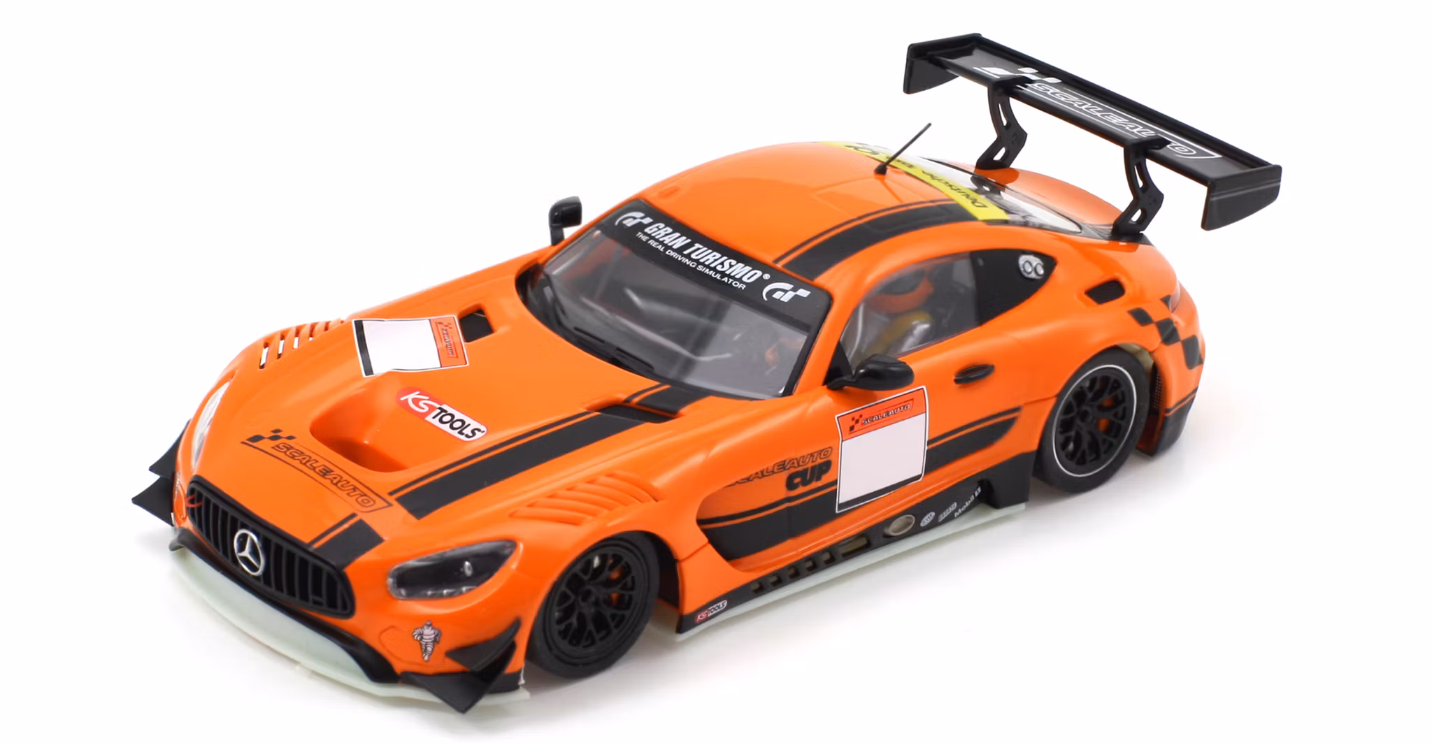 Skala 1/32 Scaleauto Byggsats av Analog Bil t Bilbana: MB-A GT3, Anglewinder In-Flex Chasis