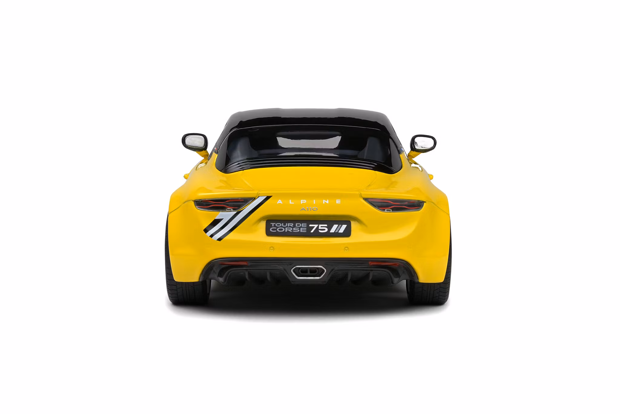 Skala 1/18 ALPINE A110S TOUR DE CORSE 75 – 2022, Yellow, fr Solido