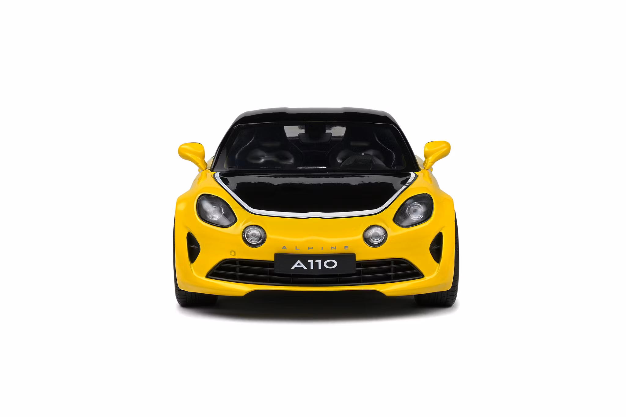 Skala 1/18 ALPINE A110S TOUR DE CORSE 75 – 2022, Yellow, fr Solido