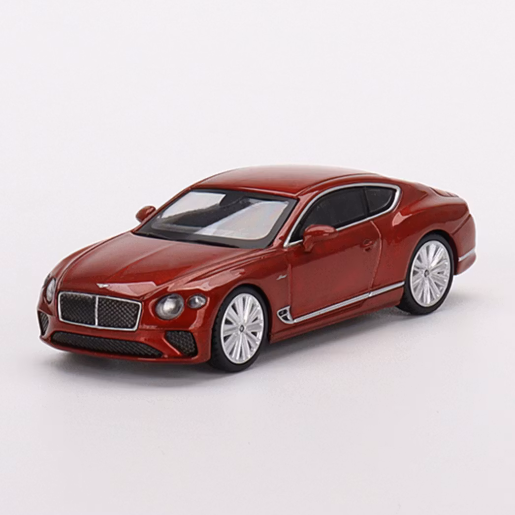Skala 1/64 Bentley Continental GT Speed 2022 Candy Red fr MINI GT