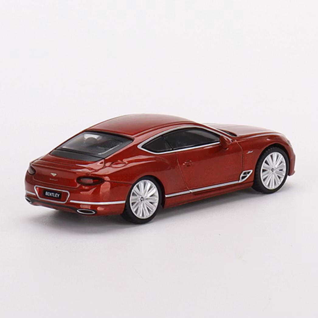 Skala 1/64 Bentley Continental GT Speed 2022 Candy Red fr MINI GT