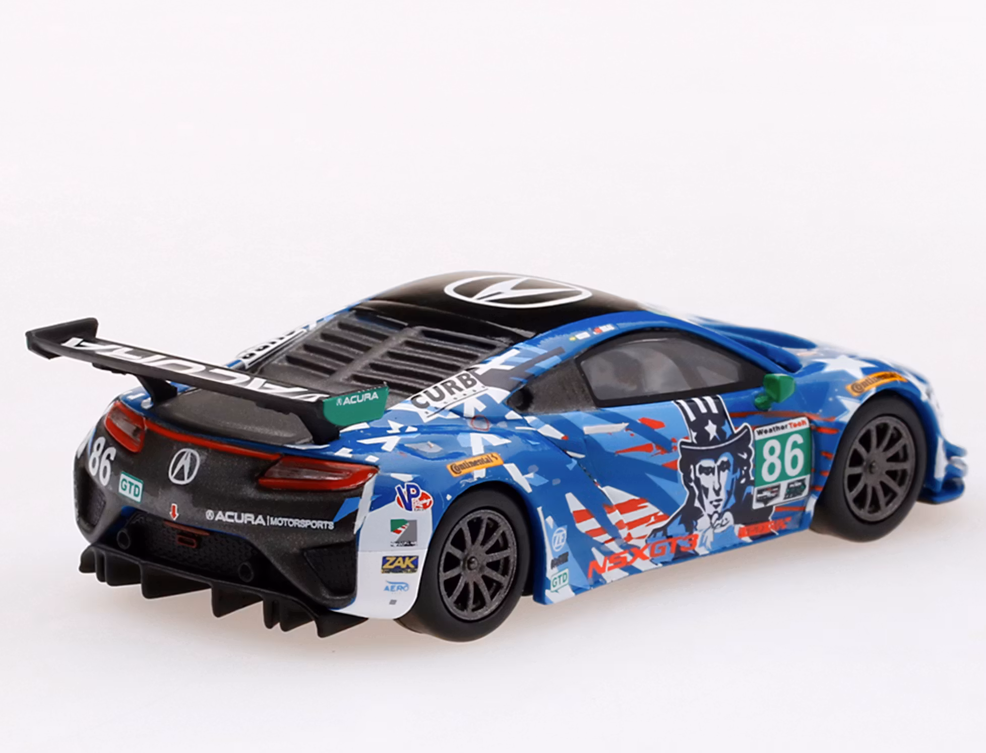 Skala 1/64 - Acura NSX GT3 #86, fr MINI GT