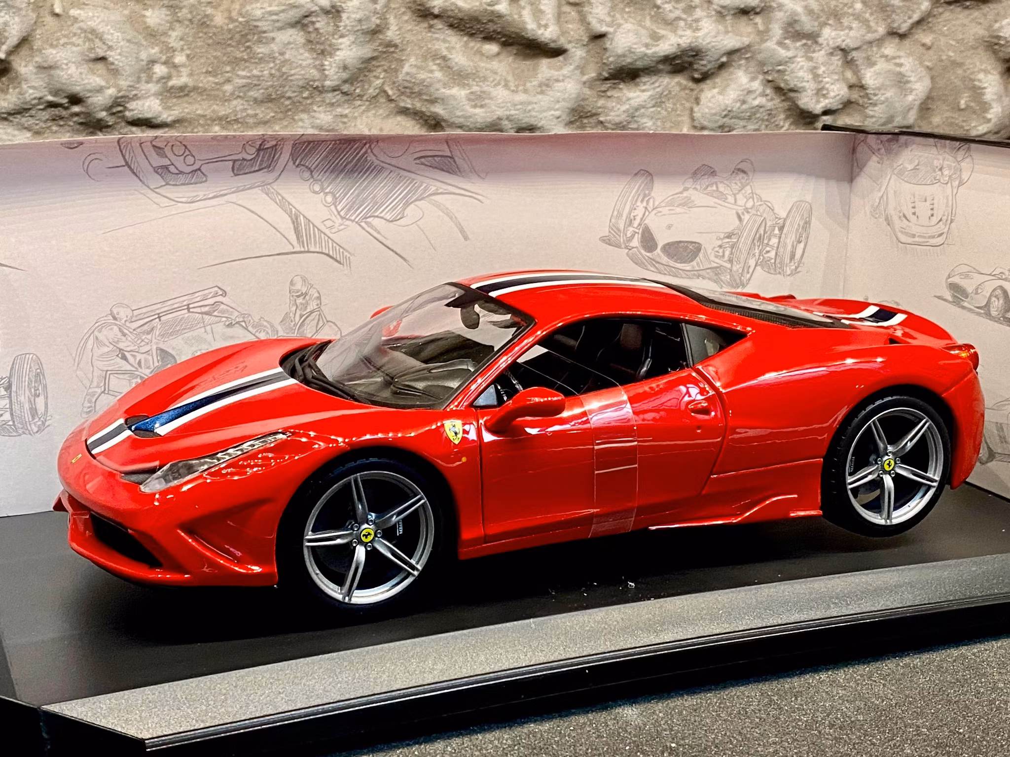 Scale 1/18 Ferrari 458 Speciale from Bburago - YAKOL