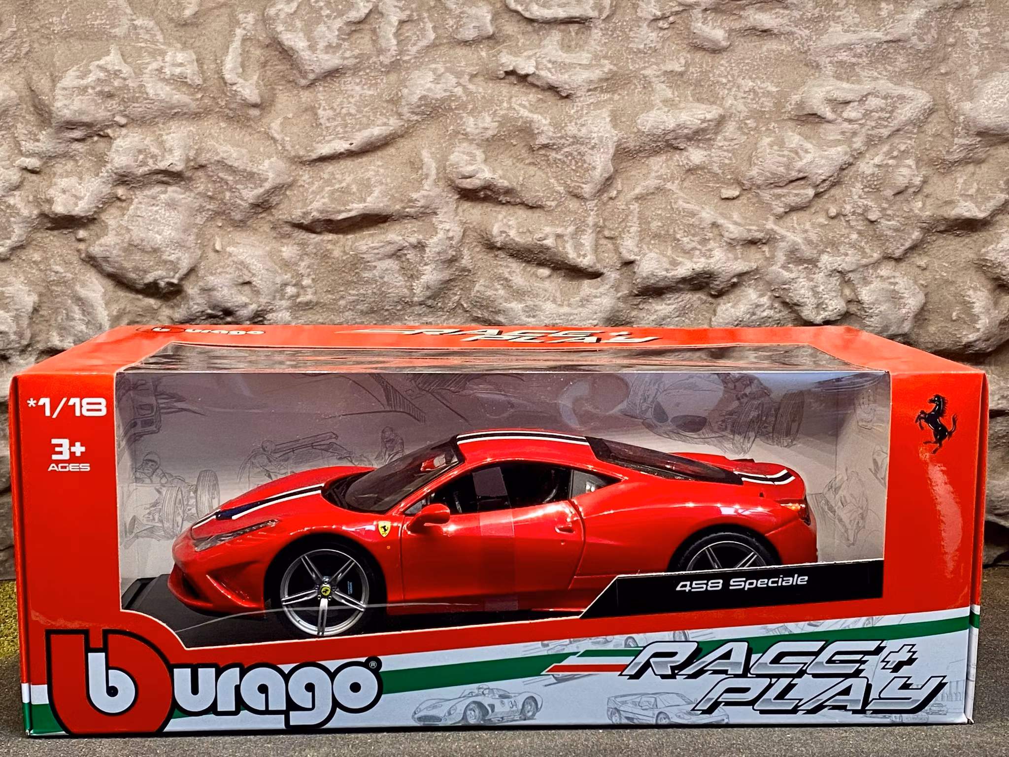 ミニカー burago Ferrari 458 Speciale 1/18 Amazon | Bburago(ブラーゴ) フェラーリ シグネチャーシリーズ 1