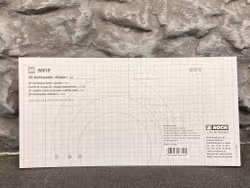 NOCH 56610 Röd klinker/Red clinker - 3D Cardboard Sheet 25x12,5 cm f H0 & TT