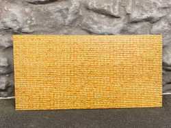 NOCH 56613 Gul klinker/Yellow clinker - 3D Cardboard Sheet 25x12,5 cm f H0 & TT