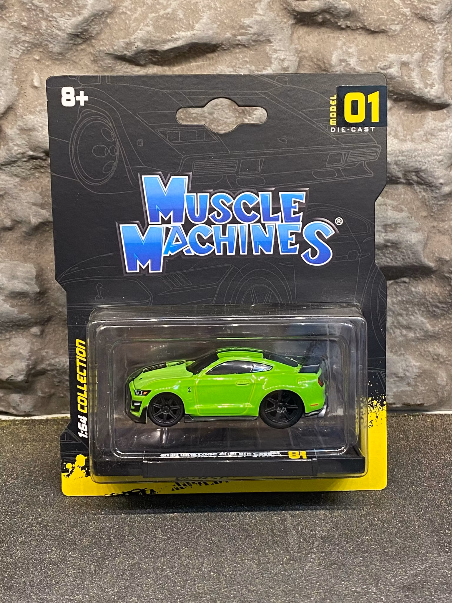 Skala 1/64 Maisto Muscle Machines - 2020 Shelby Mustang GT500