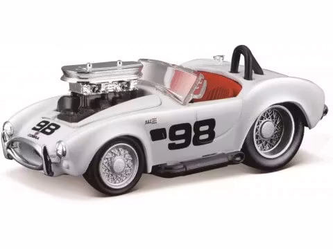 Skala 1/64 Maisto Muscle Machines - 1965 Shelby Daytona Coupe #13 - blue