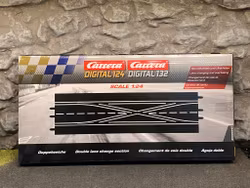 Skala 1/32 & 1/24 Dubbelväxel/ Double Lane Change Section fr Carrera (Digital) 20030347