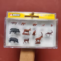 NOCH 15745 Skala H0, Figurer Skogs djur/Figures forrest animals