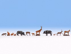 NOCH 15745 Skala H0, Figurer Skogs djur/Figures forrest animals