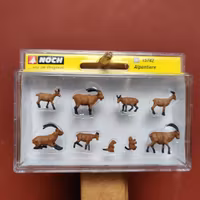 NOCH 15742 Skala H0, Figurer Alpina Djur/Figures Alpine Animals