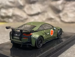 Skala 1/64 BMW i8 Coupe ZERO LBWK fr Para64