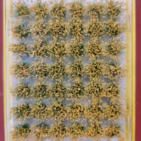 NOCH 07043 Blommande grästuvor XL/Grass Tufts Mini Set XL blooming 42 stycken/pcs