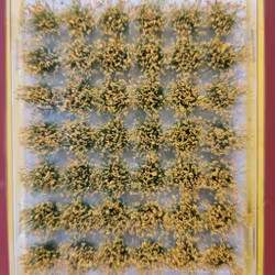 NOCH 07043 Blommande grästuvor XL/Grass Tufts Mini Set XL blooming 42 stycken/pcs