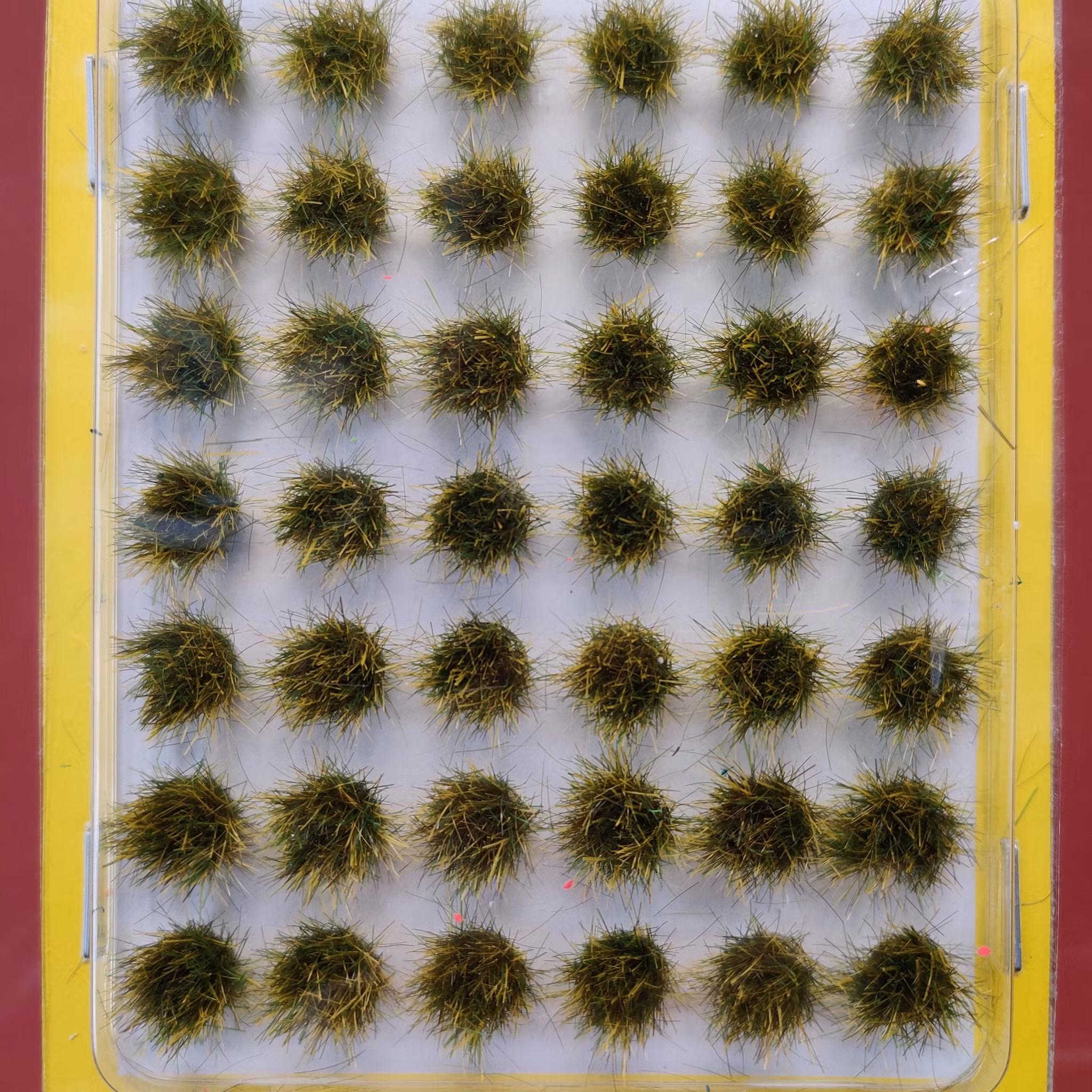 NOCH 07037 Grästuvor mini äng/Grass Tufts Mini Set Meadow 42 stycken/pcs