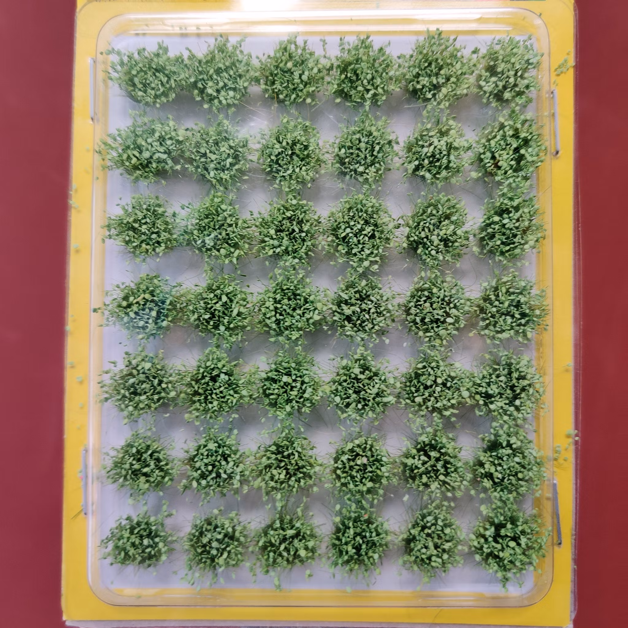 NOCH 07034 Plantering grästuvor mini/Grass Tufts Mini Set “Field plants" 42 stycken/pcs