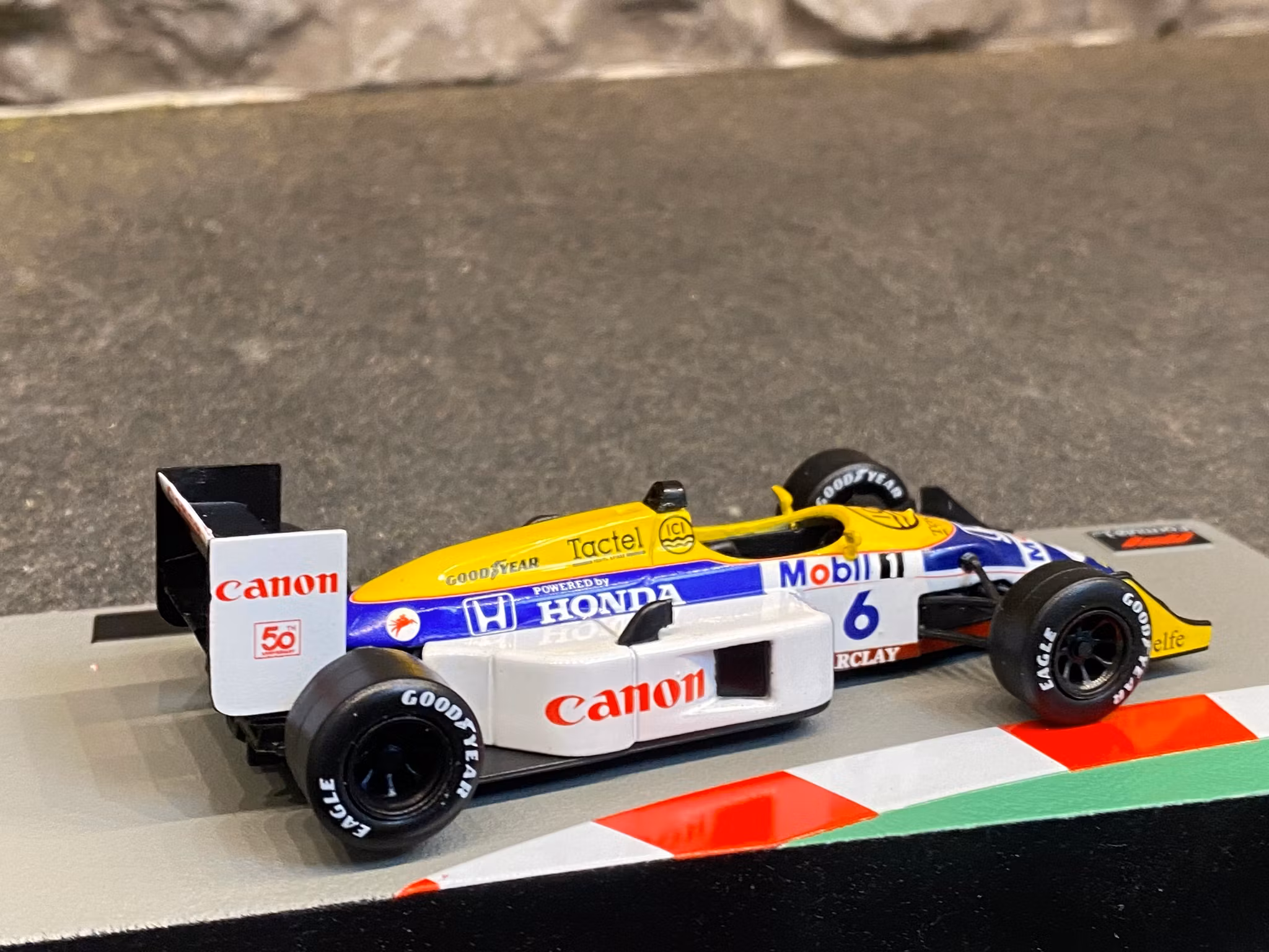 Skala 1/43 Formula 1, Williams FW11B -1987 - Nelson Piquet