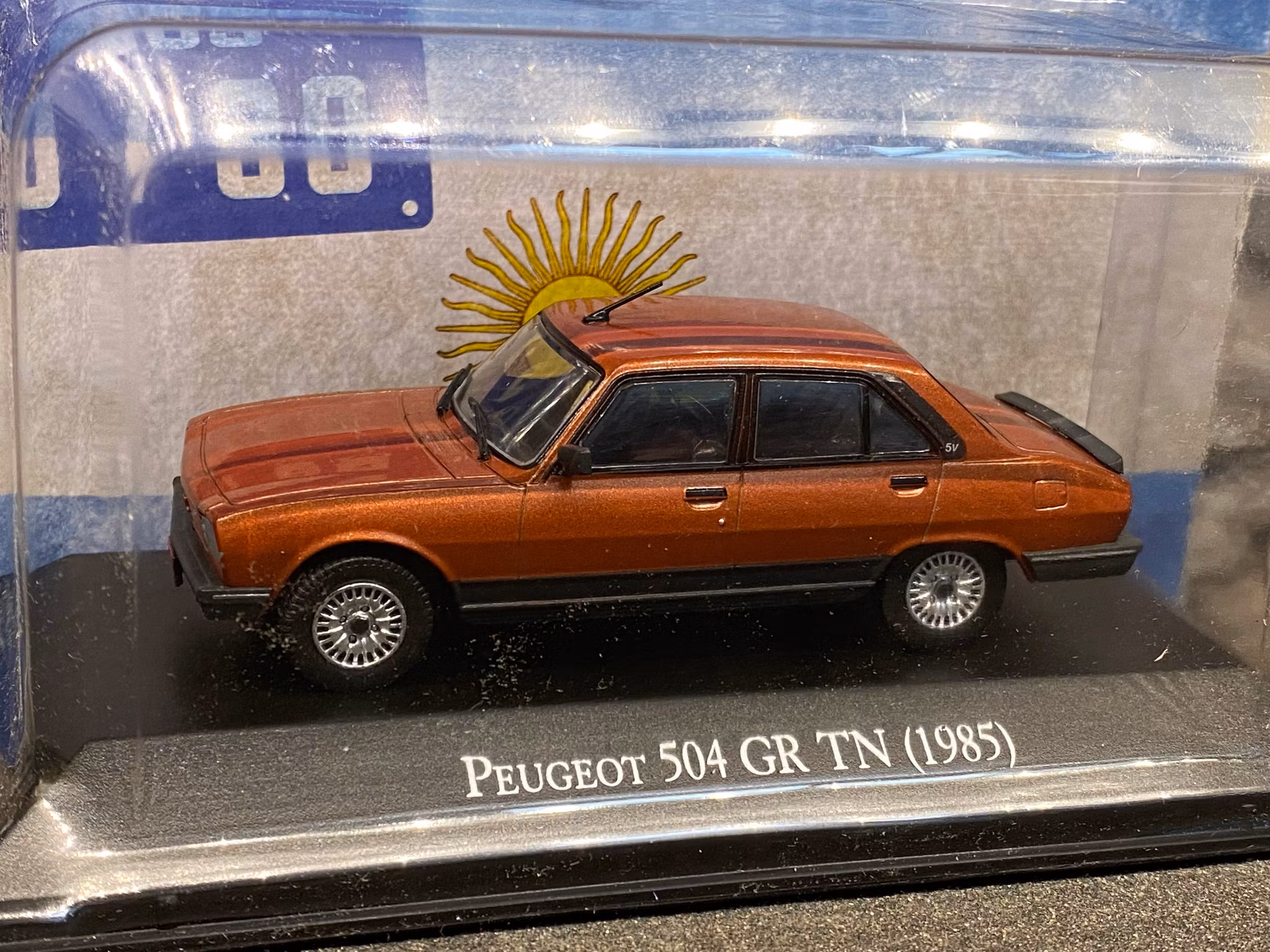 Skala 1/43 Peugeot 504 GR TN 1985 fr Editorial Salvat