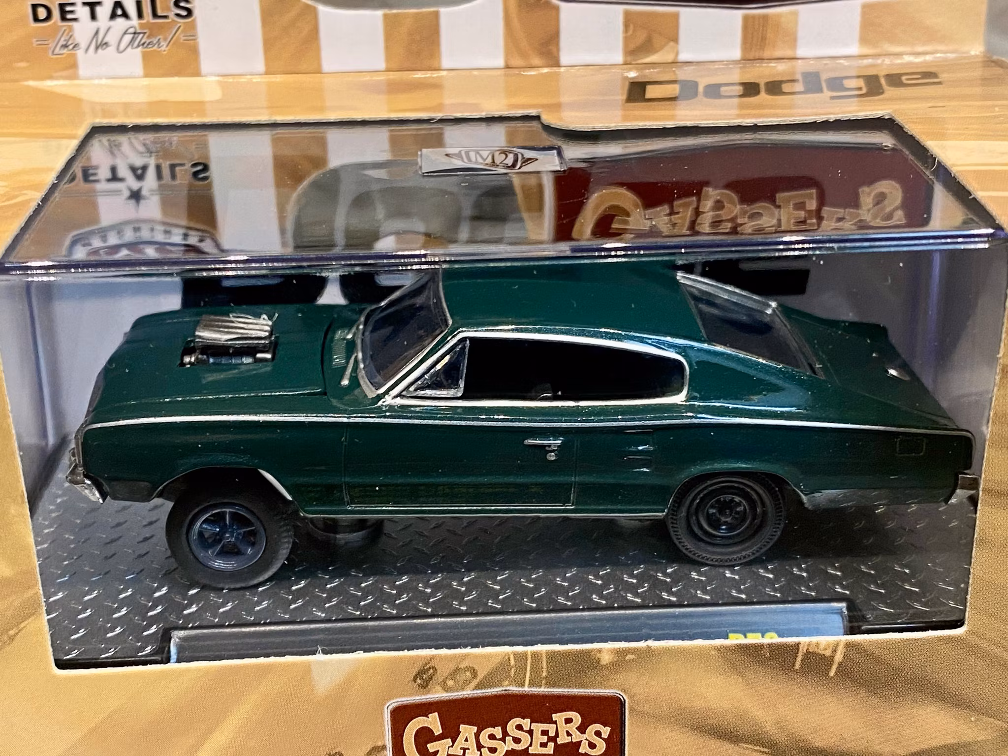 Skala 1/64 1966 Dodge Charger Gasser fr M2 Machines, Lim.Ed 9600 ex