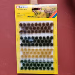NOCH 07006 Grästuvor XL/Grass Tufts XL 104 stycken/pcs