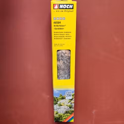 NOCH 60304 Skrynkelpapper Sandsten/Wrinkle Rocks “Großvenediger”, Storlek/Size 45 x 25,5 cm
