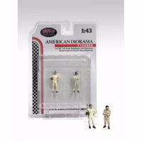 Skala 1/43, AD-76448 Racing Legends - 60s, 2 metal figures- American Diorama