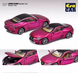 Skala 1/64 Lexus LC500, Metallic Pink fr ERA CAR