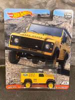 Skala 1/64 HOT WHEELS Premium - Real Riders - Land Rover Defender 110 Hard Top