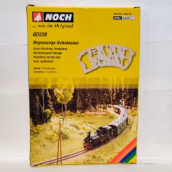 NOCH 60139 Gräs flockar Schablom 5x/Grass Flocking Templates 5x