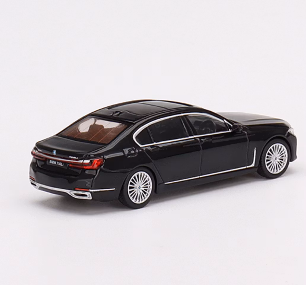 Skala 1/64 - BMW 750Li xDrive, Black Saphire fr MINI GT