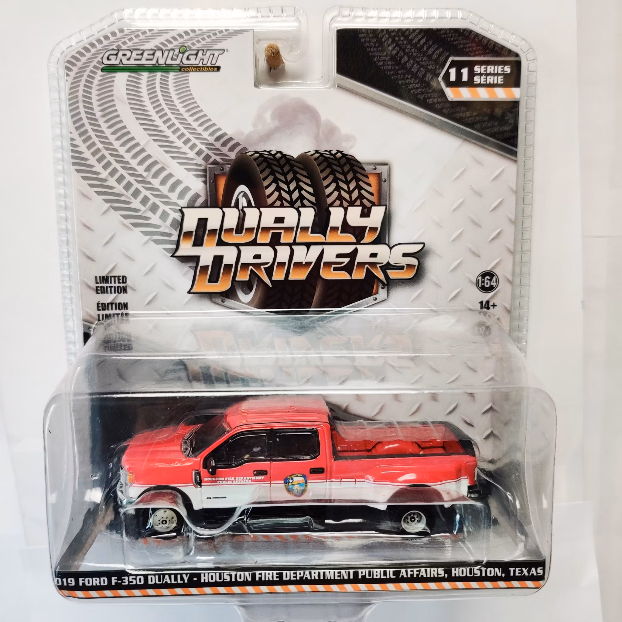 Skala 1/64 - Ford F-350 Dually 19' "Dually Drivers" fr GreenLight Lmt Ed