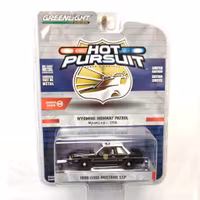 Skala 1/64 Ford Mustang SSP 90' Wyoming "Hot Pursuit" från Greenlight
