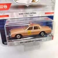Skala 1/64 Chevrolet Caprice 87' Iowa "Hot Pursuit" från Greenlight