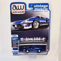 Skala 1/64 - Ford GT40 Mk1 65' Rel.3 Ver.B från Auto World